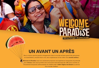 Welcome To Paradise JMJ Portugal Welcome To Paradise JMJ Portugal
