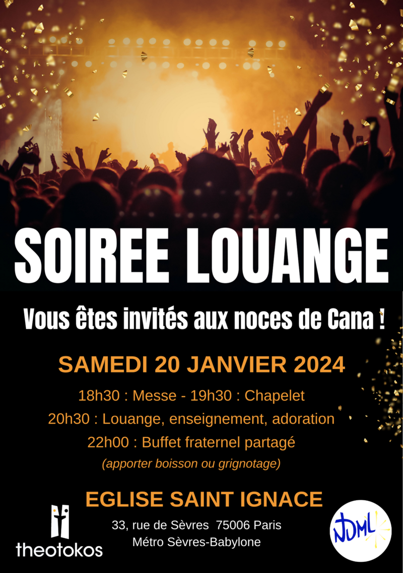 Soirée Louange 20 Janvier Soirée Louange 20 Janvier